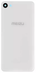 Задняя крышка корпуса Meizu U10 U680H со стеклом камеры Original White - фото Задняя крышка корпуса Meizu U10 U680H со стеклом камеры Original White
