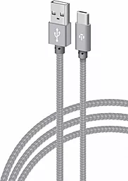 Кабель Intaleo CBGNYT1 USB-A - Type-C 12w 2.4a 1м cable Grey (1283126489136) - мініатюра 2 Кабель Intaleo CBGNYT1 USB-A - Type-C 12w 2.4a 1м cable Grey (1283126489136) - мініатюра 2