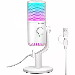 Мікрофон Maono DM30 RGB White - мініатюра 9