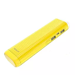 Повербанк GOLF GF-D3S LED 6000mAh Yellow