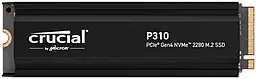 SSD Накопитель Crucial M.2 2280 2TB P310 with heatsink (CT2000P310SSD5)