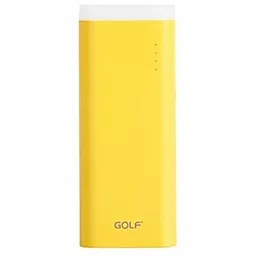 Повербанк GOLF GF-D5 LED 13000mAh Yellow - фото Повербанк GOLF GF-D5 LED 13000mAh Yellow