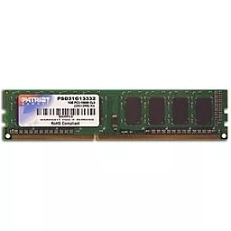 Оперативна пам'ять Patriot 2 GB DDR3 1333 MHz (PSD32G13332)