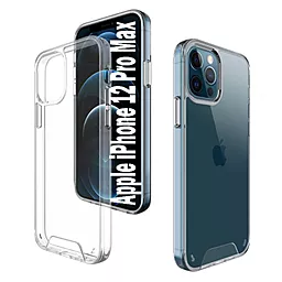 Чехол BeCover Space Case для Apple iPhone 12 / 12 Pro Transparancy (707793) - фото Чехол BeCover Space Case для Apple iPhone 12 / 12 Pro Transparancy (707793)