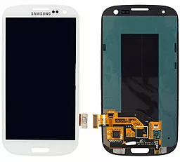 Дисплей Samsung Galaxy S3 с тачскрином, (OLED), White