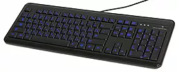Клавиатура HQ-Tech KB-307F LED Blue USB - фото Клавиатура HQ-Tech KB-307F LED Blue USB
