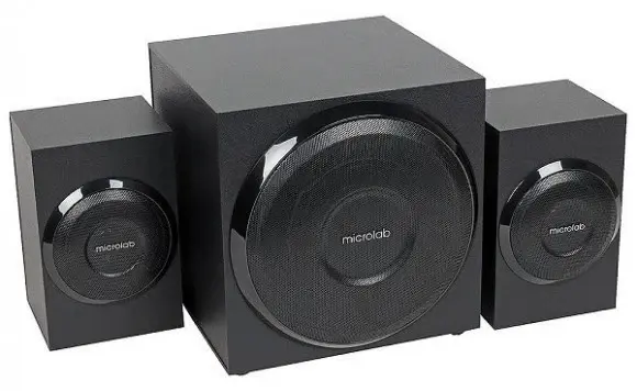 Колонки акустические Microlab M-110 Black - фото 1