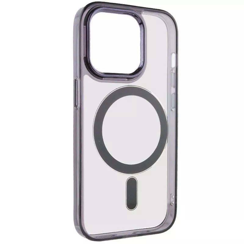 Чехол Epik Iris with MagSafe для Apple iPhone 14 Pro Black - фото 2