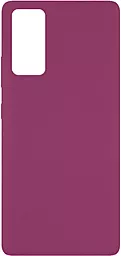 Чохол Epik Silicone Cover Full without Logo (A) Samsung G780 Galaxy S20 FE Marsala