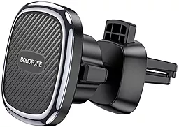 Держатель магнитный Borofone BH67 Magnetic Holder Black/Metal - фото Держатель магнитный Borofone BH67 Magnetic Holder Black/Metal