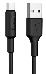 Кабель USB Hoco X25 Soarer Charging USB Type-C Cable Black