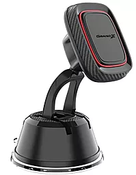 Тримач магнітний Grand-X MT-12 Black - фото Тримач магнітний Grand-X MT-12 Black