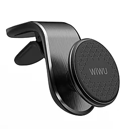 Держатель магнитный WIWU CH006 Black - фото Держатель магнитный WIWU CH006 Black