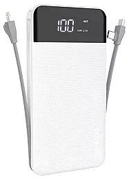 Повербанк Dudao K1Pro 20000 mAh White (6970379617595) - фото Повербанк Dudao K1Pro 20000 mAh White (6970379617595)