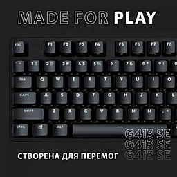 Клавиатура Logitech G413 SE (920-010437, 920-010438) - миниатюра 7 Клавиатура Logitech G413 SE (920-010437, 920-010438) - миниатюра 7