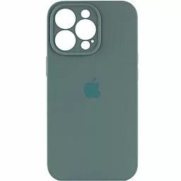 {"ru": "Чехол", "uk": "Чохол"} Silicone Case Full Camera для Apple iPhone 15 Pro Pine Green