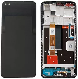 Дисплей Oppo Reno 4 Z 5G, A92s с тачскрином и рамкой, оригинал, Black - фото Дисплей Oppo Reno 4 Z 5G, A92s с тачскрином и рамкой, оригинал, Black