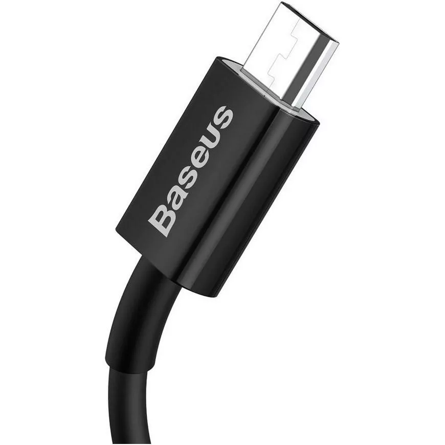 Кабель Baseus Superior USB-A - micro USB 10w 1м cable Black (CAMYS-01) - фото 3