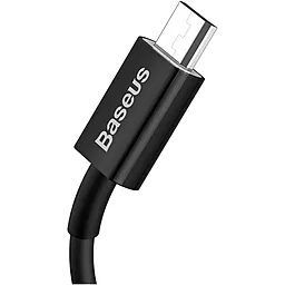 Кабель USB Baseus Superior micro USB Cable Black (CAMYS-01) - миниатюра 3