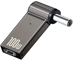 Переходник STLab USB Type-C to DC 6.0x3.7mm + PD Triger 20V silver - фото Переходник STLab USB Type-C to DC 6.0x3.7mm + PD Triger 20V silver