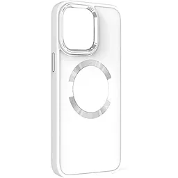 Чехол Epik Bonbon Metal Style with MagSafe для Apple iPhone 14 Plus White