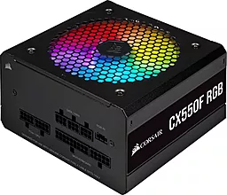 Блок живлення Corsair CX550F 550W RGB (CP-9020216-EU)