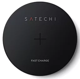 Беспроводное (индукционное) зарядное устройство быстрой QI зарядки Satechi Aluminium Wireless Charging Pad Space Grey (ST-WCPM)