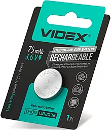 Акумулятор Videx LIR2032 1шт 3.6 V