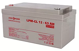 Акумуляторна батарея Logicpower 12V 65 Ah (LPM-GL 12 - 65 AH) GEL - мініатюра 2