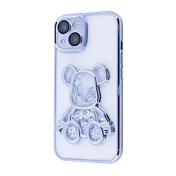 Чехол Shining Bear Case для Apple iPhone 15 Sierra Blue