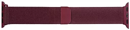 Ремінець ArmorStandart Milanese Loop Band для Apple Watch 38mm/40mm/41mm Burgundy (ARM55255)
