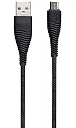 Кабель XO NB48 USB-A - micro USB 10.5w 1м cable Black