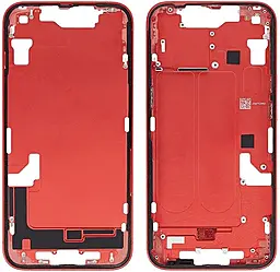 Рамка корпуса Apple iPhone 14 Plus EU version Red - фото Рамка корпуса Apple iPhone 14 Plus EU version Red