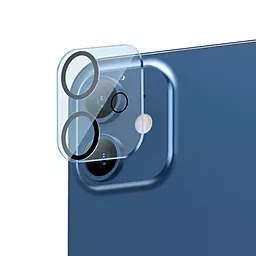 Захисне скло Baseus на камеру (2шт/упак) Apple iPhone 12 Clear (SGAPIPH61N-AJT02)