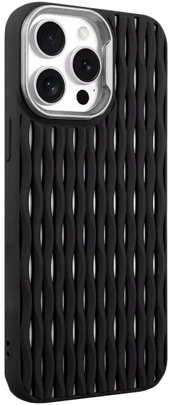 Чехол Case TPU Ribbio для Apple iPhone 15 Pro Max  Black - фото 1