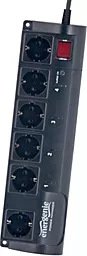 Мережевий фільтр (подовжувач) Energenie EG-PMS2 6 розеток 10А USB інтерфейс 1.8м з вимикачем чорний - фото Мережевий фільтр (подовжувач) Energenie EG-PMS2 6 розеток 10А USB інтерфейс 1.8м з вимикачем чорний