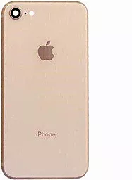 Задняя крышка корпуса Apple iPhone 8 со стеклом камеры Original Gold