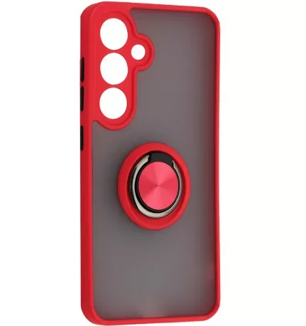 Чохол 1TOUCH Gingle Ring Case для Samsung Galaxy S24  Red - фото 1