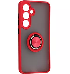 {"ru": "Чехол", "uk": "Чохол"} 1TOUCH Gingle Ring Case для Samsung Galaxy S24  Red