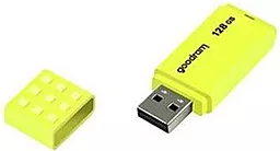 Флешка GooDRam 128GB UME2 Yellow (UME2-1280Y0R11) - фото Флешка GooDRam 128GB UME2 Yellow (UME2-1280Y0R11)