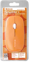 Компьютерная мышка Defender NetSprinter MM-545 (52546) Orange-White - миниатюра 4 Компьютерная мышка Defender NetSprinter MM-545 (52546) Orange-White - миниатюра 4