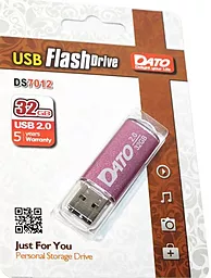 Флешка Dato 32GB DS7012 USB 2.0 (DT_DS7012P/32GB) pink