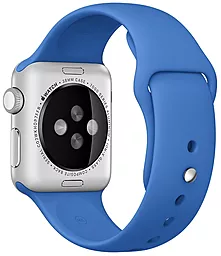Сменный ремешок для умных часов Apple Watch Sport Band 38mm Royal Blue - миниатюра 3