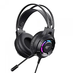Наушники Havit H2049d RGB Black - фото Наушники Havit H2049d RGB Black