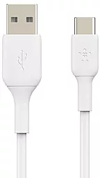 Кабель Belkin BoostCharge USB-A - Type-C 12w 2.4a 2м cable White (CAB001BT2MWH) - фото Кабель Belkin BoostCharge USB-A - Type-C 12w 2.4a 2м cable White (CAB001BT2MWH)