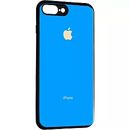 Чехол Gelius Metal Glass Case Apple iPhone 7 Plus, iPhone 8 Plus Blue
