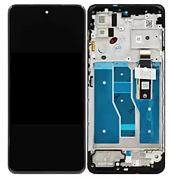 Дисплей Motorola Moto G82 (XT2225) с тачскрином и рамкой, оригинал, Black - фото Дисплей Motorola Moto G82 (XT2225) с тачскрином и рамкой, оригинал, Black