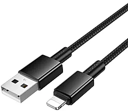 Кабель Hoco X119 Energy USB-A - Lightning 12w 2.4a 1м cable Black
