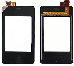 Сенсор (тачскрин) Nokia Asha 500 Dual Sim Black - фото Сенсор (тачскрин) Nokia Asha 500 Dual Sim Black