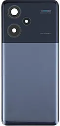 Задняя крышка корпуса Xiaomi Redmi Note 13 Pro Plus 5G со стеклом камеры Blue - фото Задняя крышка корпуса Xiaomi Redmi Note 13 Pro Plus 5G со стеклом камеры Blue